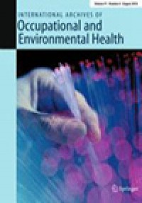 International Archives Of Occupational And Environmental Health