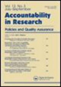 Accountability In Research-policies And Quality Assurance