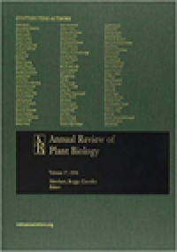 Annual Review Of Plant Biology