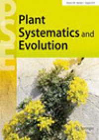 Plant Systematics And Evolution