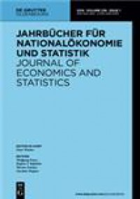 Jahrbucher Fur Nationalokonomie Und Statistik