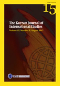 Korean Journal Of International Studies